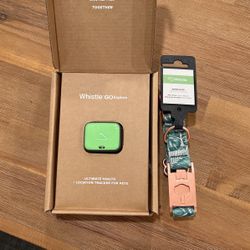 NEW whistle GO explore Dog Collar