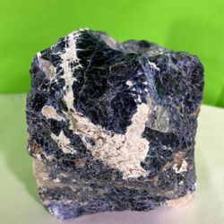 Large Sodalite Specimen Drilled Base
