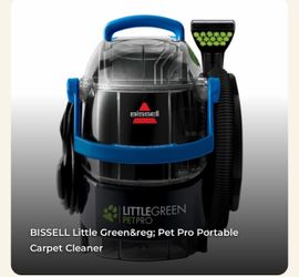 MOVING SALE | BISSELL Little Green Pet Pro Portable Carpet Cleaner
