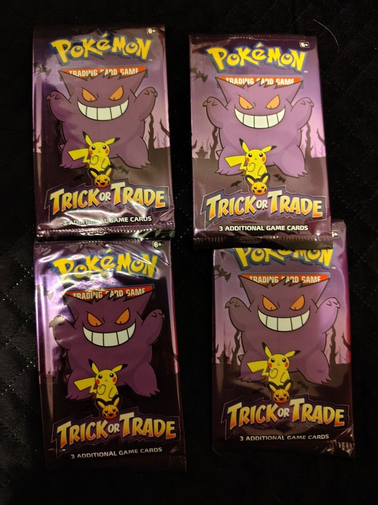 Pokemon Halloween 2022 Packs - 12 Cards