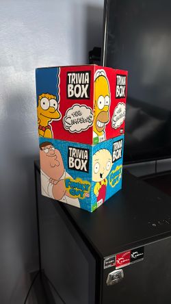 Family Guy And Simpsons Trivia Box