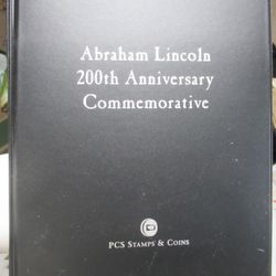 Lincoln Coins and Stamps ~ Complete Set in PCS Binder, SILVER DOLLAR 