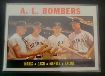 1964 Topps Baseball A.L. Bombers