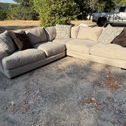 *FREE DELIVERY* 3 Piece Heather Gray Sectional 