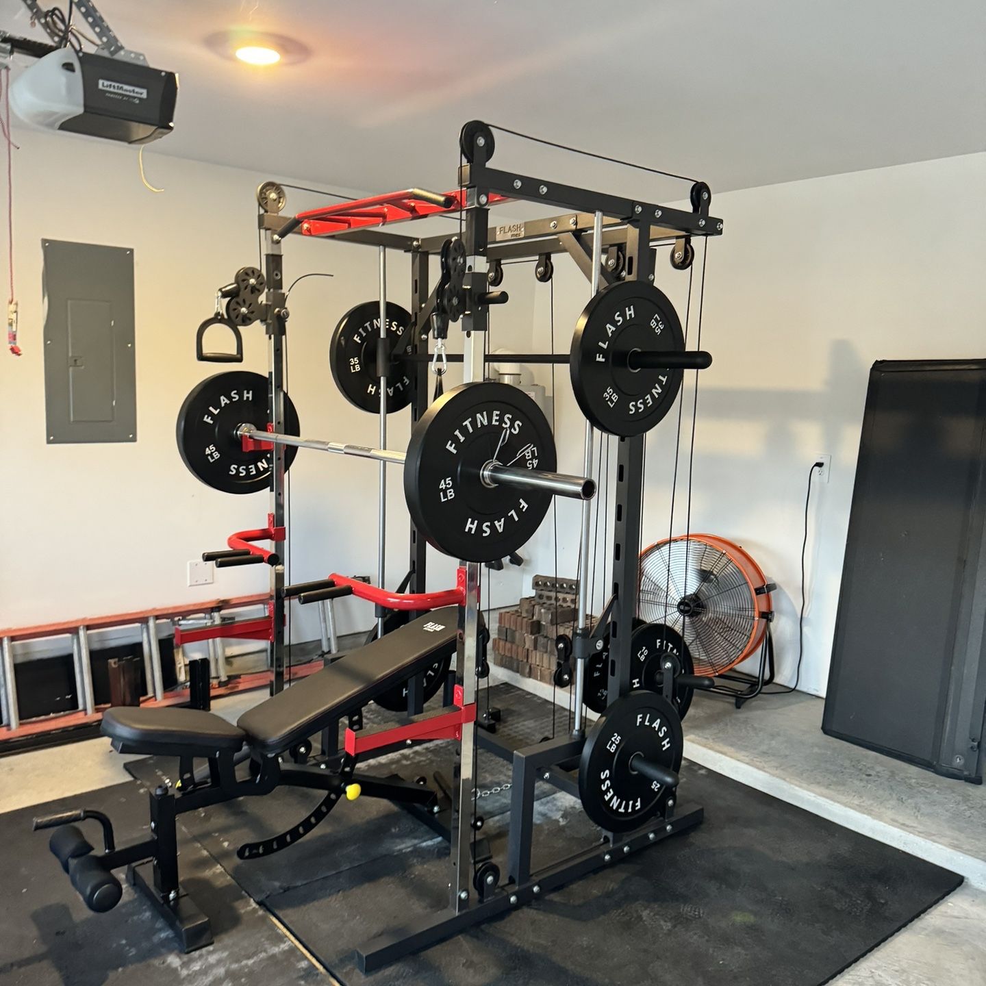 Flash F10 Smith Machine Combo Package for Sale in Humble, TX - OfferUp