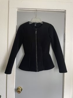 New Forever 21 Small Vest Black Glitter Dress