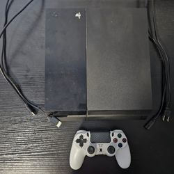 Ps4 Console, 500gb, Cords, Controller, Loud Fan 