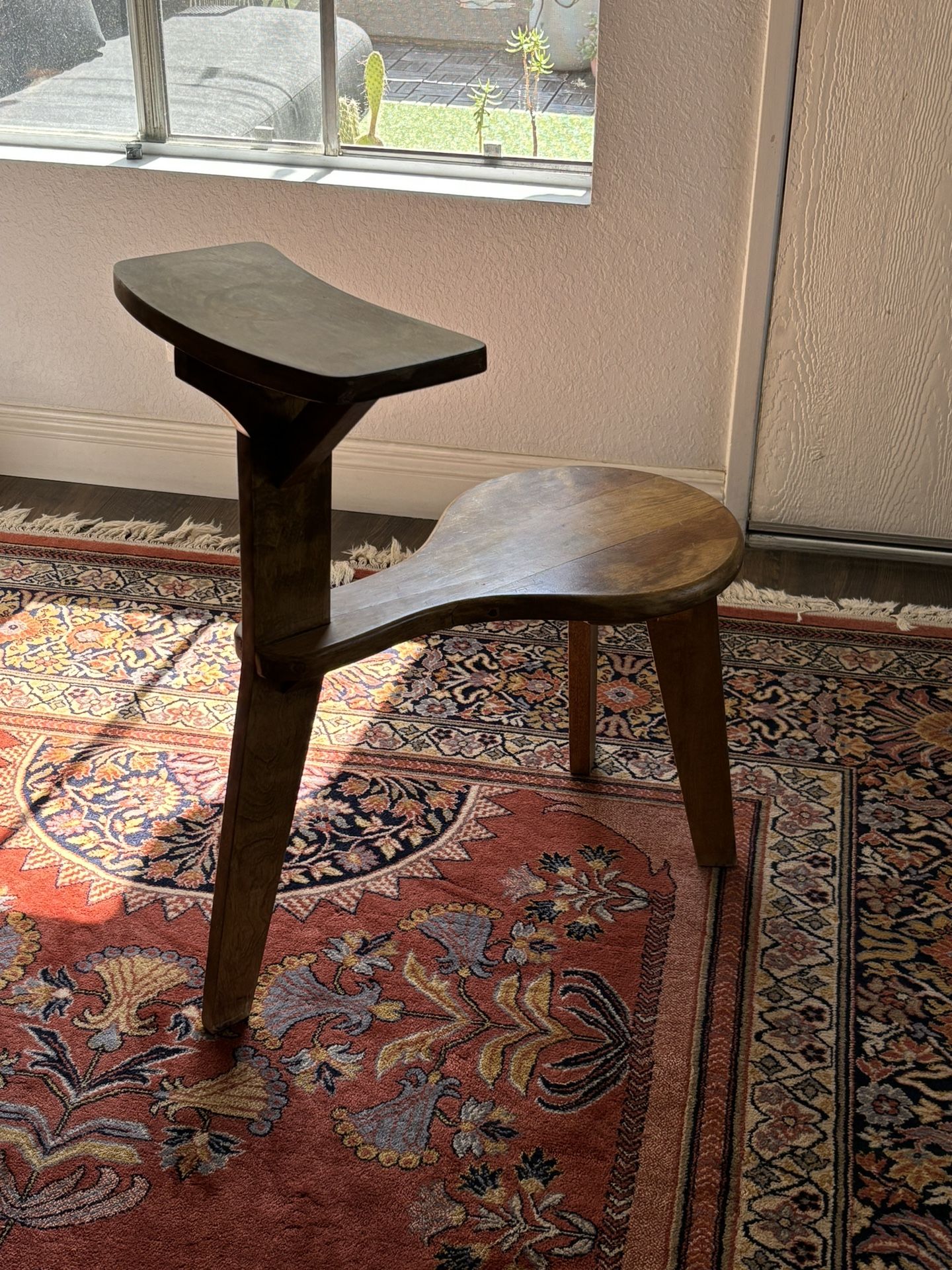 Prayer/school/reading/betting Three Legged Chair