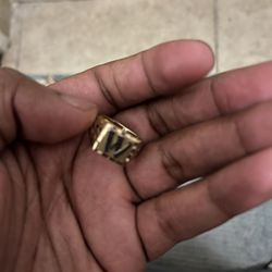 Gold Pendant /Ring-read Description Before Asking Anything. Info All There