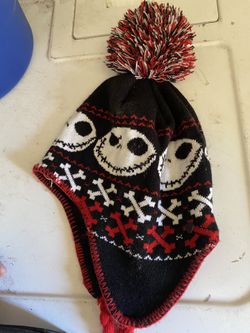 Jack skellington ear warming beanie. Nightmare before Christmas