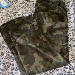 Jacomo Camo Cargo Pants W40 L32
