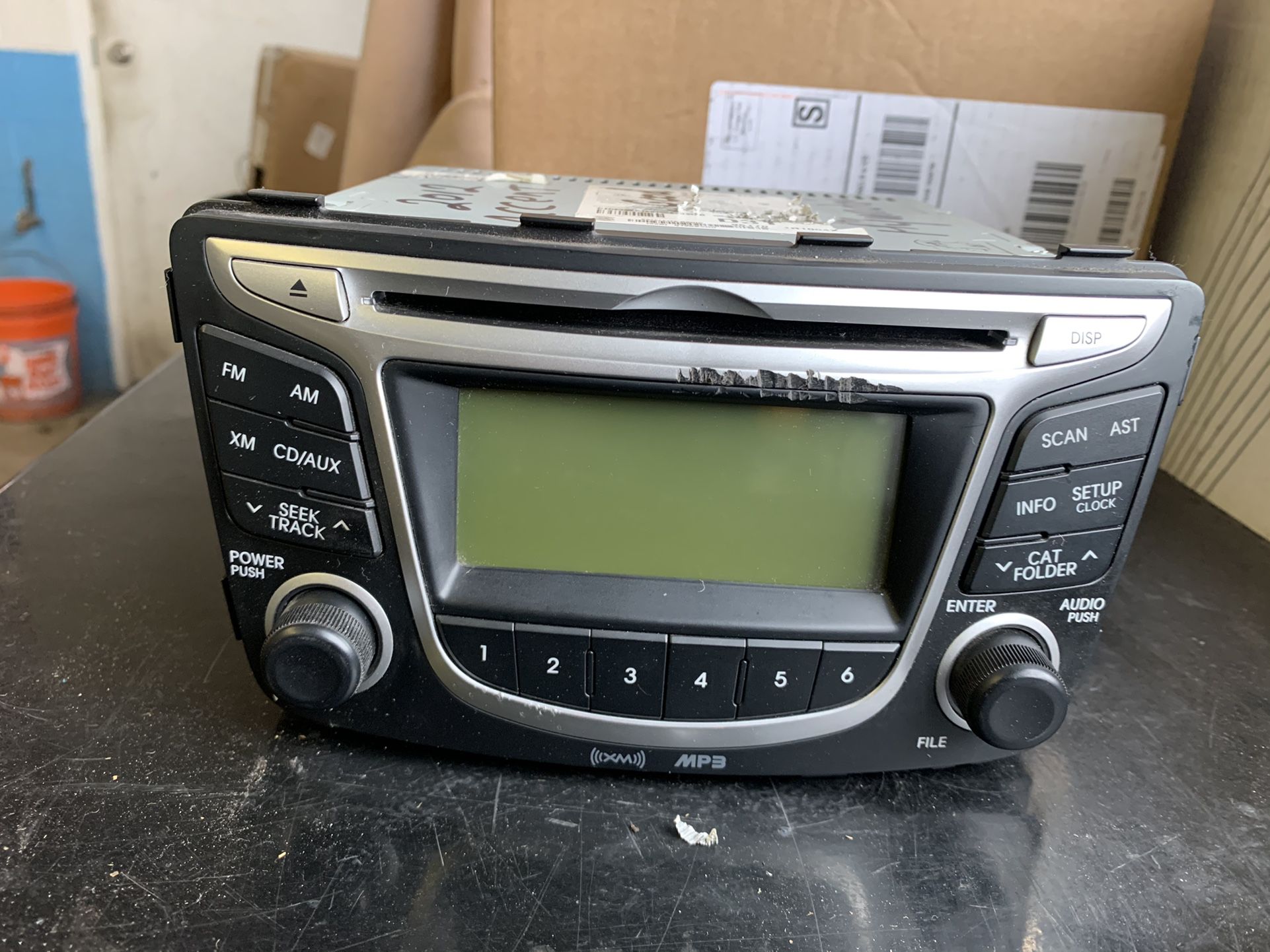 Hyundai Accent Radio 