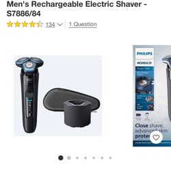 Philips Norelco Series 7600 Wet & Dry Men's Rechargeable Electric Shaver -
