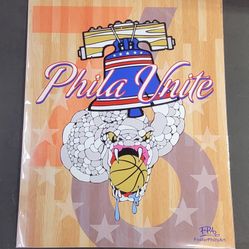 🏀 Phila Unite 16 X 20 FosterPhillyArt 