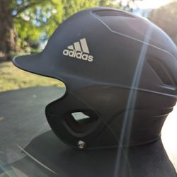 Black Adidas Batting Helmet 