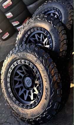 Rines nuevos 17*9 para Toyota Tacoma Chevy Silverado GMC Nissan titan con llantas 285/70/17 Bfgoodich