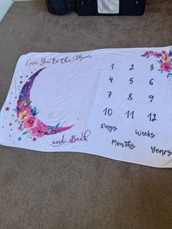 Baby Milestone Blanket