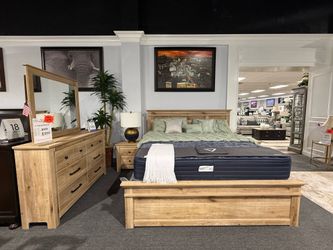 4 PC KING BEDROOM SET
