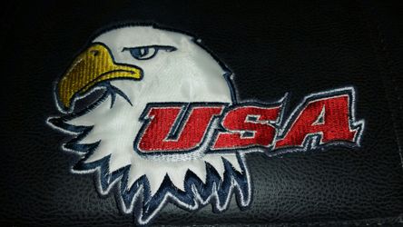 Eagle Head with USA text Patch