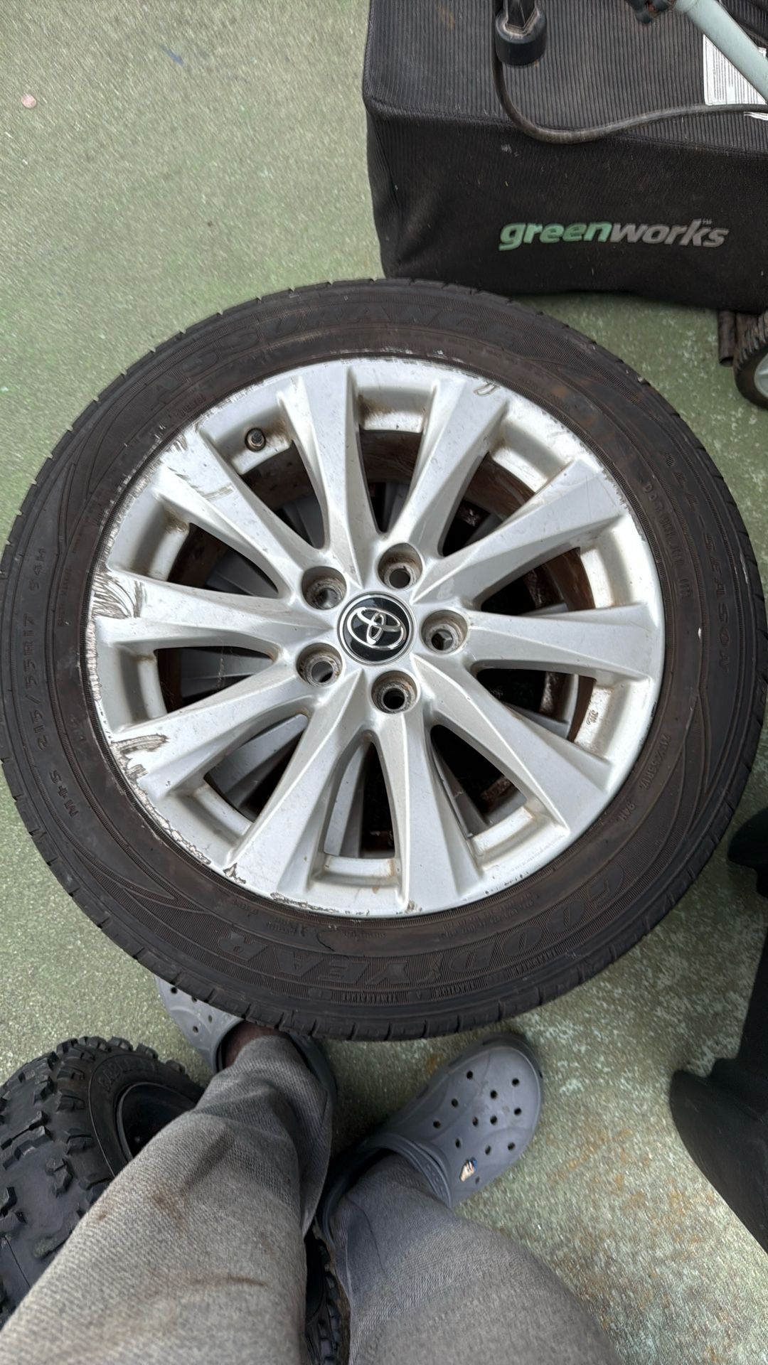 2  Toyota Rims With Tires In Great Condition 