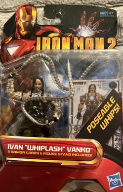 IVAN WHIPLASH VANKO iron man 2 marvel universe FIGURE #14 movie series 3.75" NEW