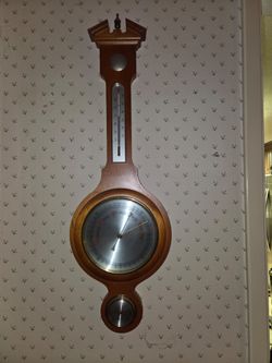 Antique barometer