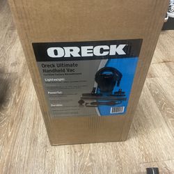 Oreck Ultimate Hand Held Bagged Canister Vacuum Cleaner 