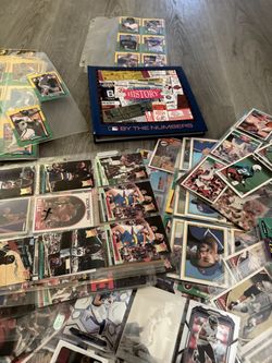 Baseball basketball football cards