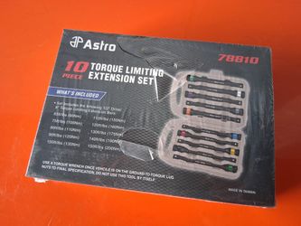 New Astro 1/2 Torque Impact Extension Set 
