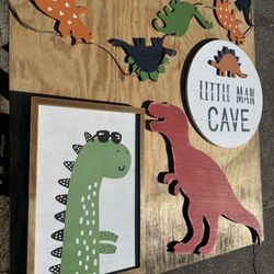 Kids Room Decor Dinosaur 