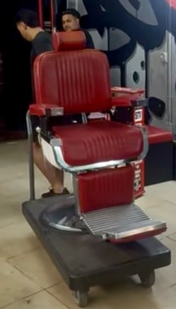 6 barber chairs