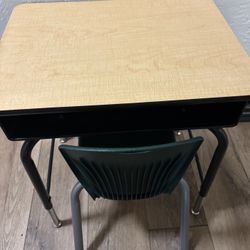 Child’s Desk And Chair 