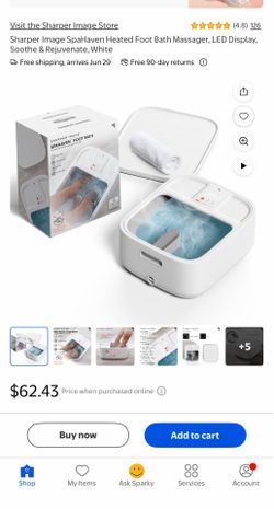 Spa foot bath