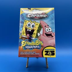 SPONGEBOB CHROME 25TH ANNIVERSARY 7-PACK BLASTER BOX (TOPPS 2025) 
