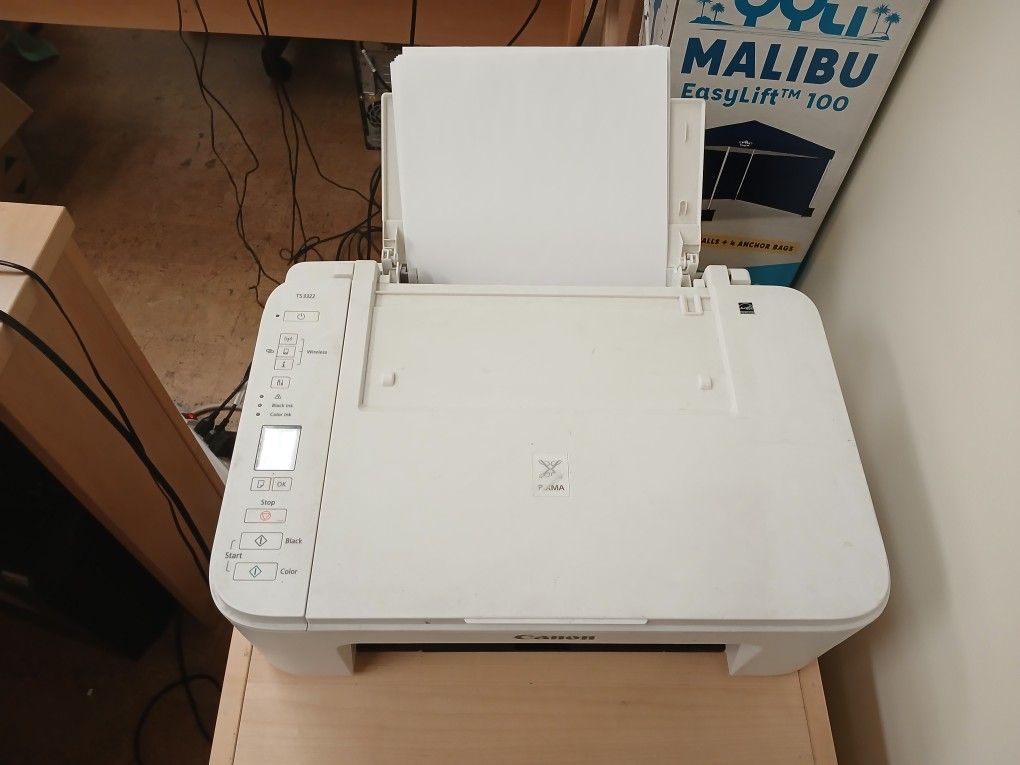 Canon Pixma TS3322 Wireless All-in-One Printer-Print, Scan, Copy 