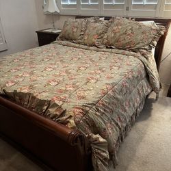 Hickory White Solid Wood BR Set.