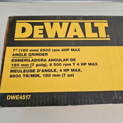 Dewalt 7" Grinder