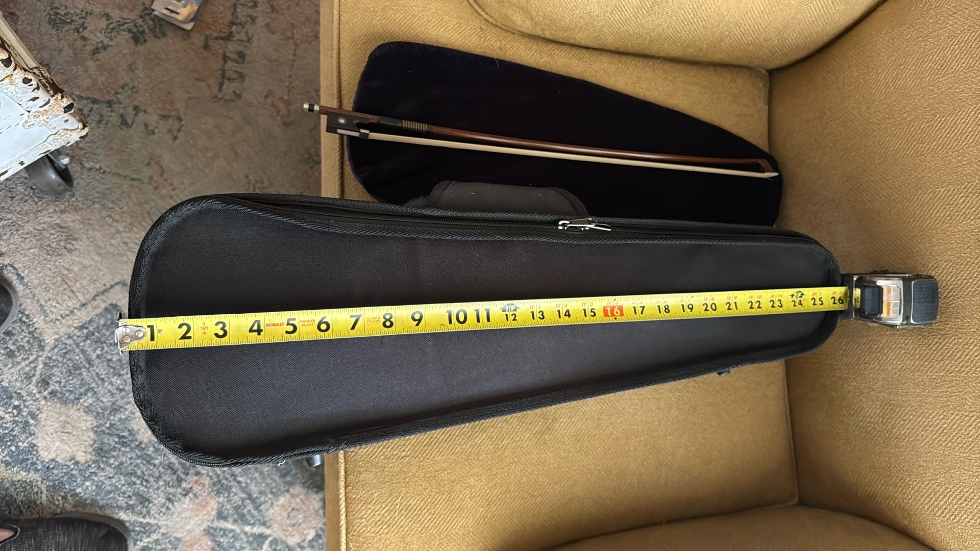 Youth, Violin, Bow, And Case