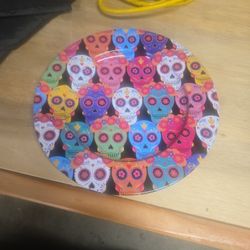 Day Of The Dead Plates