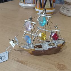 Silver Plated Ship