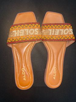 Aldo sandals badazzeled