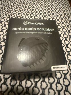 sonic scalp scrubber