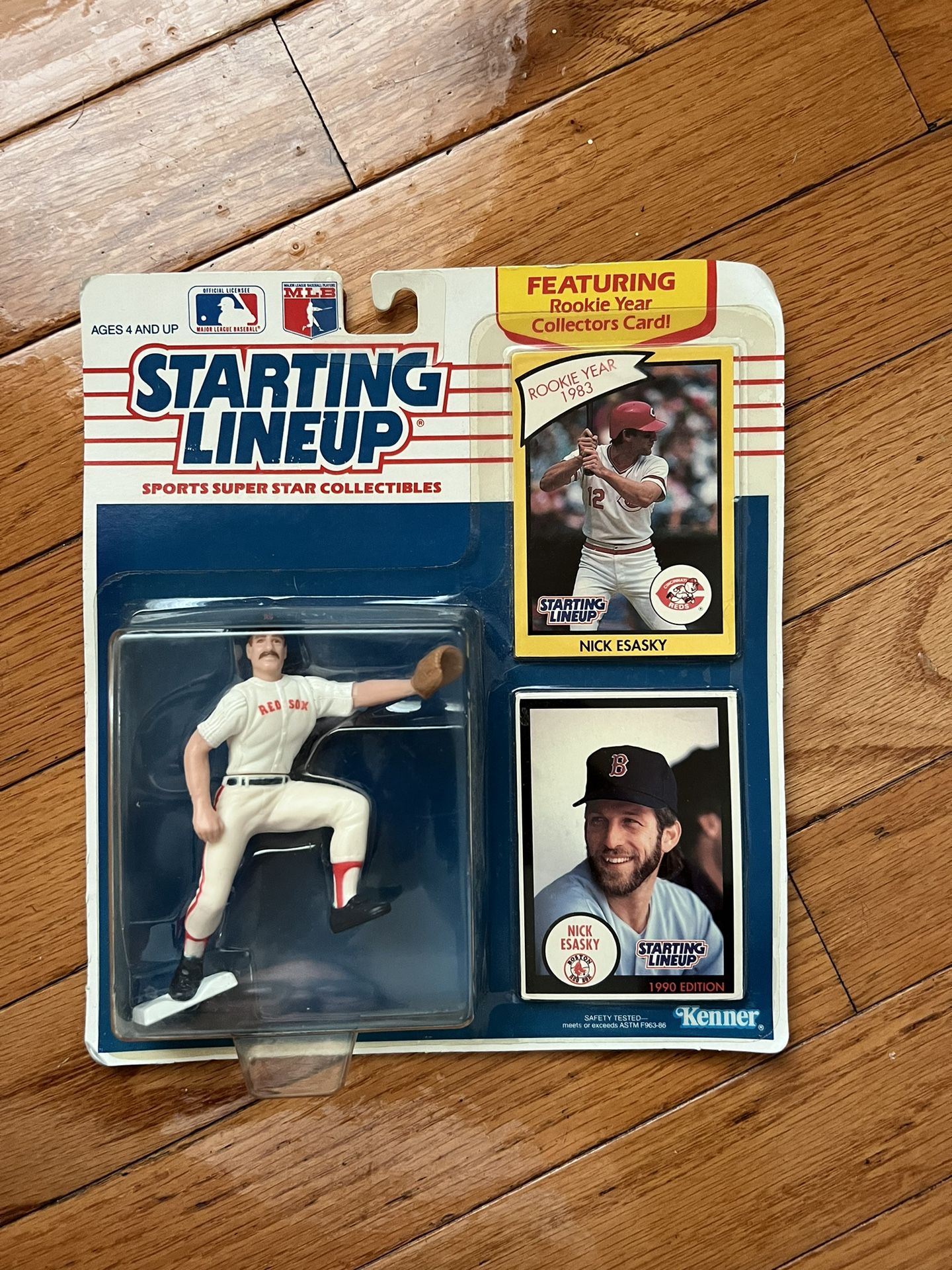 1990  NICK ESASKY - Starting Lineup - SLU - Sports Figurine - Boston Red Sox