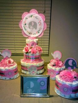 Diaper cake set
