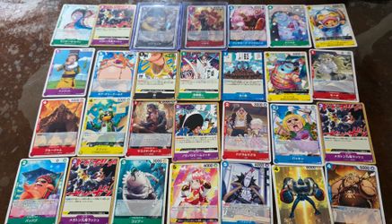 One Piece Trading Card Game Japanese Card Lot
