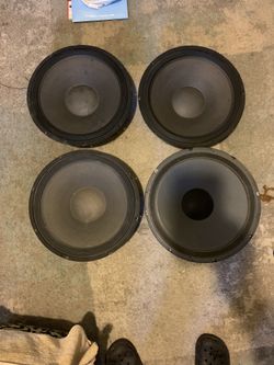 15 Inch Woofers 