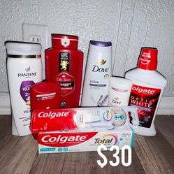 Shampoo, Body Wash etc 