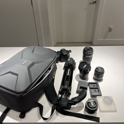 Canon T8i Camera Bundle + 4 Lenses + Bag – FULL KIT