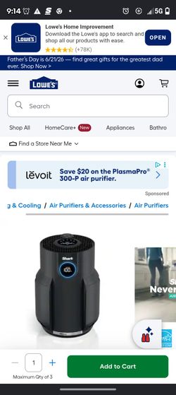 Shark air purifier