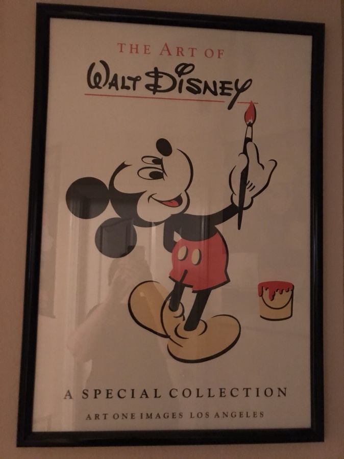 The Art of Walt Disney Poster Print with full frame